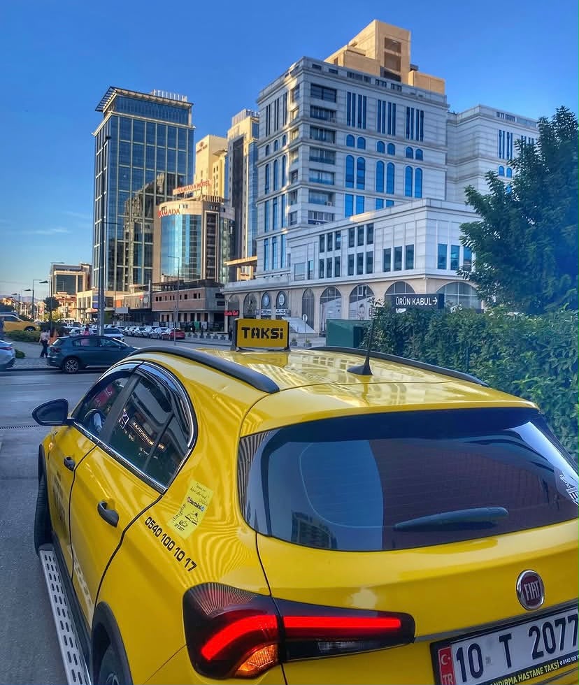 Bandırma şehir merkezi taksi hizmeti
